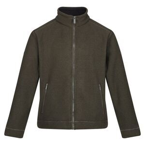 Regatta Mens Garrian II Full Zip Fleece Jacket / Dark Khaki